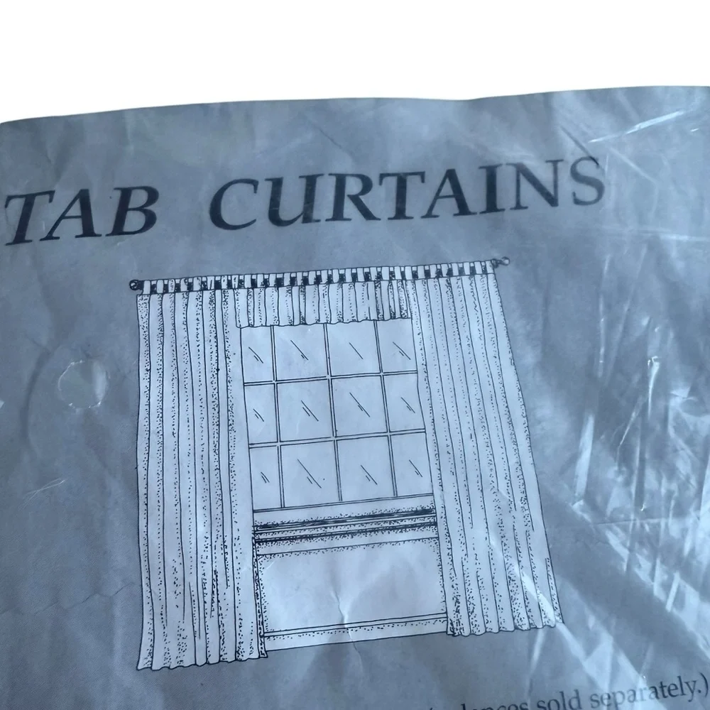 Tab Curtains One Panel - Hunter Green 58 x 84in. 100% cotton made in the USA.
